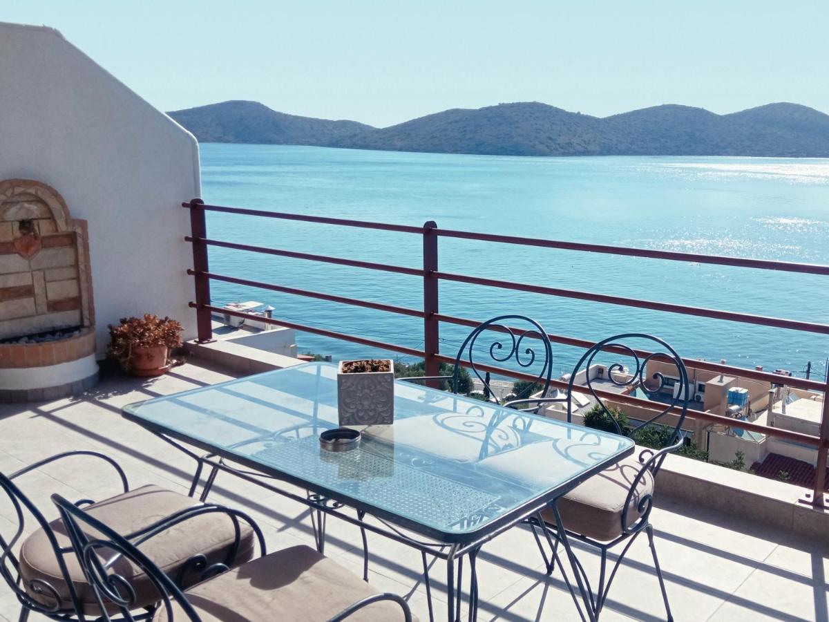 Marilena Panoramic Sea View House Apartment Elounda  Ngoại thất bức ảnh